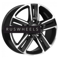 Диски КИК 8x18/5x114,3 ET45 D67,1 Backfire (КС763M) Алмаз черный