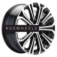 Диски Khomen Wheels 6,5x16/5x108 ET50 D63,3 KHW1610 (Focus) Black-FP