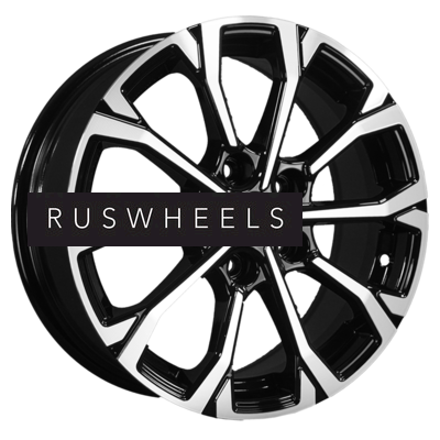 Диски Khomen Wheels 6,5x16/5x114,3 ET50 D66,1 KHW1605 (Renault/Nissan) Black-FP