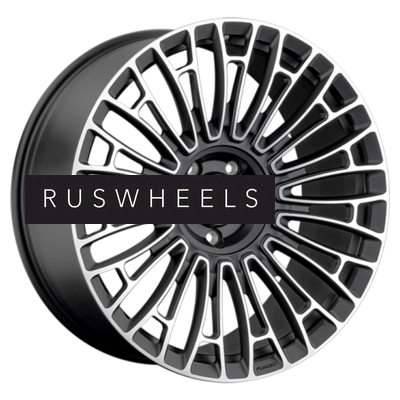 Диски LS Forged 11x22/5x130 ET62 D71,6 LS FG25 MBF (конус, Колпак+лого)