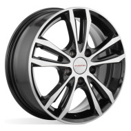 Диски КиК 6,0\R16 4*98 ET35 d58.5 Алмаз черный SK