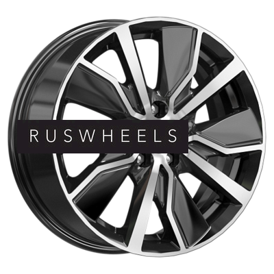 Диски K&K 6,5x16/5x112 ET46 D57,1 Гамбит (КС961) Алмаз черный Диски K&K 6,5x16/5x112 ET46 D57,1 Гамбит (КС961) Алмаз черный