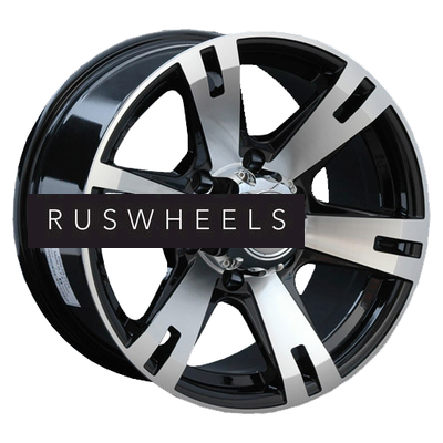 Диски LS 8x17/6x139,7 ET25 D106,1 182 MBF (конус, Колпак+лого)