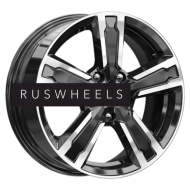 Диски КИК 6,5x16/5x108 ET37 D65,1 Оклахома (КС998) Алмаз черный