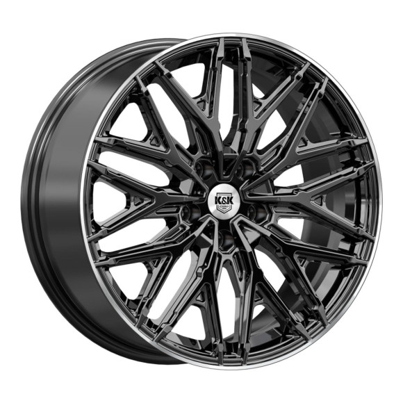 Диски КиК 8,0\R19 5*114.3 ET45 d67.1 Черный бриллиант Диски КиК 8,0\R19 5*114.3 ET45 d67.1 Черный бриллиант