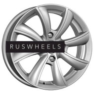 Диски КИК 6x15/4x100 ET46 D54,1 Бриз-оригинал (КС611) Дарк платинум КС611