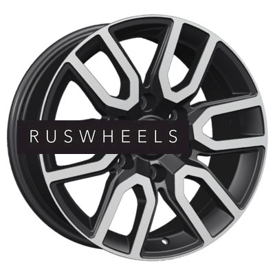 Диски Khomen Wheels 8x17/6x139,7 ET30 D106,1 KHW1723 (JAC T6 Pickup) Black-FP