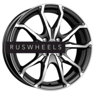 Диски КИК 6x16/4x98 ET35 D58,5 Brent (КС733) Алмаз черный