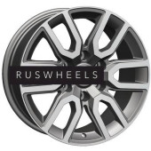 Диски Khomen Wheels 8x17/6x139,7 ET25 D106,1 KHW1723 (LC Prado/Lexus GX) Gray-FP Диски Khomen Wheels 8x17/6x139,7 ET25 D106,1 KHW1723 (LC Prado/Lexus GX) Gray-FP