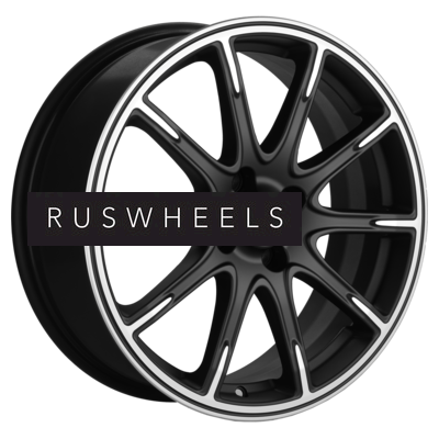 Диски Khomen Wheels 6,5x17/4x100 ET43 D60,1 KHW1707 (Lada Vesta Cross) Black-FP matt Диски Khomen Wheels 6,5x17/4x100 ET43 D60,1 KHW1707 (Lada Vesta Cross) Black-FP matt