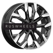 Диски КИК 6,5x17/5x108 ET33 D60,1 Морейн (КС1046) Алмаз черный Диски КИК 6,5x17/5x108 ET33 D60,1 Морейн (КС1046) Алмаз черный