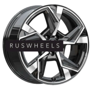 Диски КИК 7,5x18/5x114,3 ET45 D66,1 Кайан (КС1012) Алмаз черный Диски КИК 7,5x18/5x114,3 ET45 D66,1 Кайан (КС1012) Алмаз черный