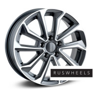 Диски Dezent R17 / 7J PCD 5x100 ЕТ 48 ЦО 56.1 KS dark Диски Dezent R17 / 7J PCD 5x100 ЕТ 48 ЦО 56.1 KS dark
