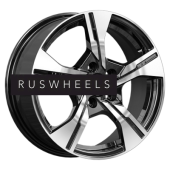 Диски КИК 6,5x16/5x114,3 ET40 D66,1 КС1053 Алмаз черный