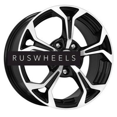 Диски iFree 6,5x15/5x108 ET43 D67,1 Эрнесто (КС484) Блэк Джек