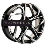 Диски Khomen Wheels 7x17/5x110 ET45 D67,1 KHW1716 (DFM580) Black-FP Диски Khomen Wheels 7x17/5x110 ET45 D67,1 KHW1716 (DFM580) Black-FP