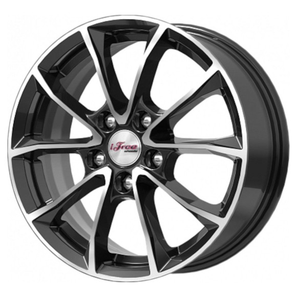 Диски iFree 6.5\R16 5*108 ET50 d63.35 Блэк Джек Диски iFree 6.5\R16 5*108 ET50 d63.35 Блэк Джек