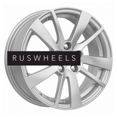 Диски КИК 6x15/5x100 ET43 D57,1 КС876 Сильвер