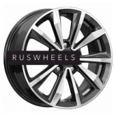 Диски КИК 6,5x16/5x114,3 ET40 D66,1 КС974 Алмаз черный