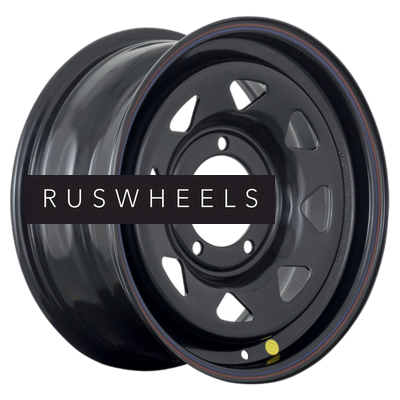 Диски Off-Road Wheels 8x16/5x139,7 ET-19 D110 УАЗ (треуг. мелкий) Черный