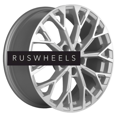 Диски Khomen Wheels 7x17/5x114,3 ET46 D67,1 KHW1718 (ASX) F-Silver-FP