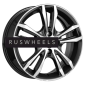 Диски K&K 6x16/5x112 ET45 D66,6 Samara (КС866) Алмаз черный SK