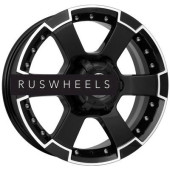 Грузовые диски K&K 7x16/6x139,7 ET22 D107,1 M56-оригинал (КС593) Алмаз черный Грузовые диски K&K 7x16/6x139,7 ET22 D107,1 M56-оригинал (КС593) Алмаз черный