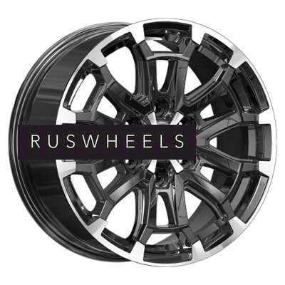 Диски СКАД 8x18/6x114,3 ET30 D66,1 Авилис (КЛ374) Алмаз