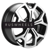 Диски Khomen Wheels 6,5x17/5x120 ET60 D65,1 KHW1710(2) (VW Multivan) Black-FP