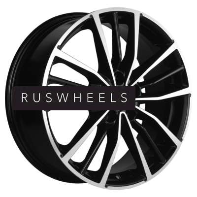 Диски Khomen Wheels 7x18/5x108 ET33 D60,1 KHW1812 (Chery Tiggo 4/Tiggo 7 Pro) Black-FP