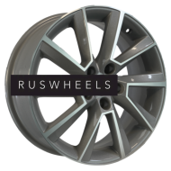 Диски Khomen Wheels 6x16/5x105 ET39 D56,6 KHW1604 (Aveo) F-Silver-FP