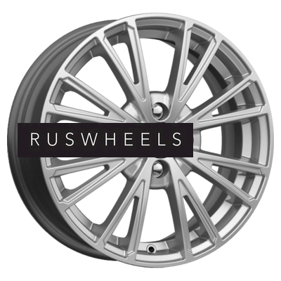 Диски КИК 6x16/4x100 ET41 D60,1 Меандр-оригинал (КС879) Сильвер SK Диски КИК 6x16/4x100 ET41 D60,1 Меандр-оригинал (КС879) Сильвер SK