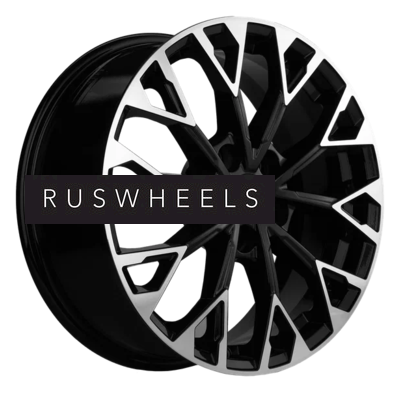 Диски Khomen Wheels 7x17/5x114,3 ET35 D60,1 KHW1718 (Toyota RAV4/ Lexus NX) Black-FP