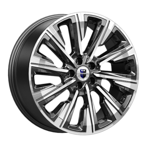 Диски КиК 7.5\R19 5*108 ET46 d65.1 Алмаз черный