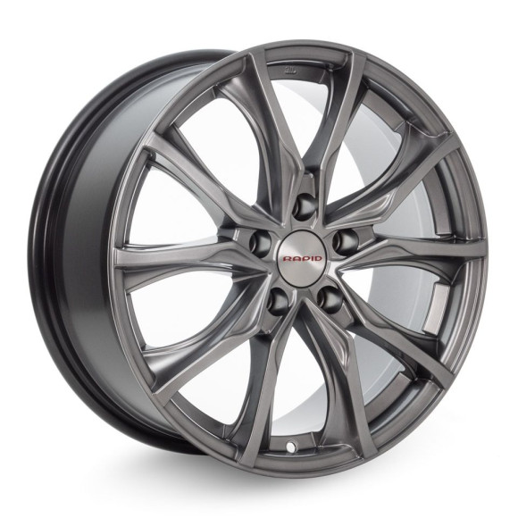 Диски КиК 7.5\R17 5*108 ET49 d67.1 Дарк платинум