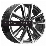 Диски КИК 7,5x17/5x114,3 ET45 D67,1 Лацио (КС964) Алмаз черный