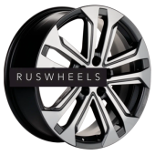 Диски Khomen Wheels 7x18/5x114,3 ET50 D54,1 KHW1803 (Coolray) Gray-FP