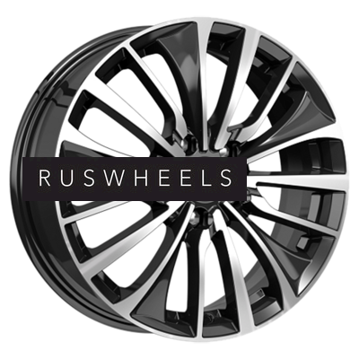 Диски КИК 6,5x17/5x110 ET39 D65,1 Flanker (КС1097) Алмаз черный Диски КИК 6,5x17/5x110 ET39 D65,1 Flanker (КС1097) Алмаз черный