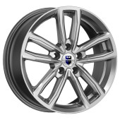 Диски КиК 6.5\R17 5*108 ET33 d60.1 Дарк платинум Диски КиК 6.5\R17 5*108 ET33 d60.1 Дарк платинум