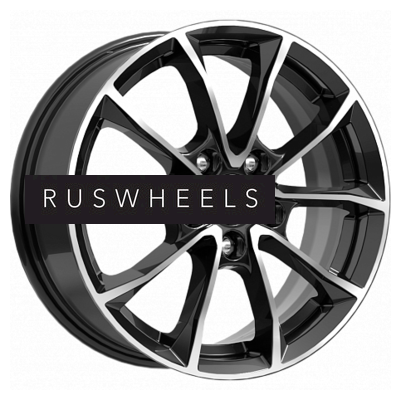 Грузовые диски iFree 6,5x16/5x114,3 ET46 D67,1 Джет (КС914) Блэк Джек