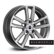 Диски КиК R17 / 6.5J PCD 5x114.3 ЕТ 37 ЦО 66.6 Каланг