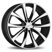 Диски Xtrike 7,0\R18 5*114.3 ET45 d60.1 BK/FP Диски Xtrike 7,0\R18 5*114.3 ET45 d60.1 BK/FP