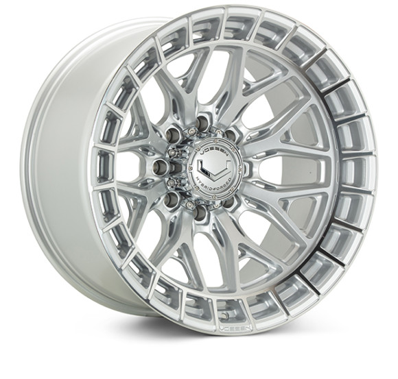 Диски Vossen HFX-1 22x10, Цвет: Silver Polihed (8 болтов)