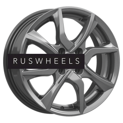 Диски СКАД 6x15/4x100 ET46 D54,1 Тулон (КЛ233) Графит