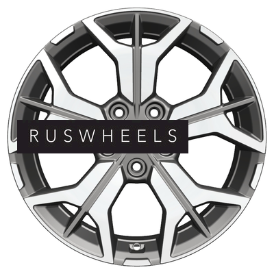 Диски Khomen Wheels 7x17/5x112 ET40 D57,1 KHW1715 (Kodiaq/Tiguan) Gray-FP
