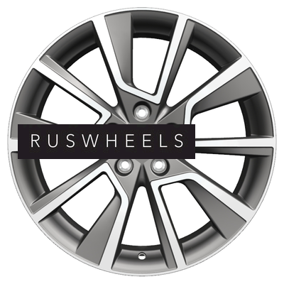Диски Khomen Wheels 7x18/5x114,3 ET50 D67,1 KHW1802 (CX-5/Seltos) Gray-FP