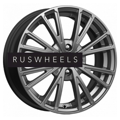 Диски КИК 6x15/4x98 ET35 D58,5 Меандр (КС888) Дарк платинум Диски КИК 6x15/4x98 ET35 D58,5 Меандр (КС888) Дарк платинум