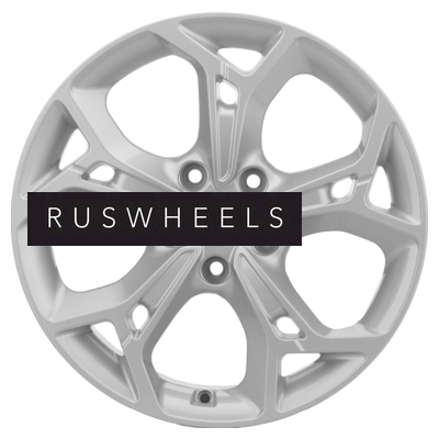 Диски Khomen Wheels 7x17/5x114,3 ET45 D60,1 KHW1702 (Changan/Geely/Lexus/Toyota) F-Silver