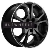 Диски Khomen Wheels 6,5x17/5x108 ET33 D60,1 KHW1711 (Chery/Exeed) Black Диски Khomen Wheels 6,5x17/5x108 ET33 D60,1 KHW1711 (Chery/Exeed) Black