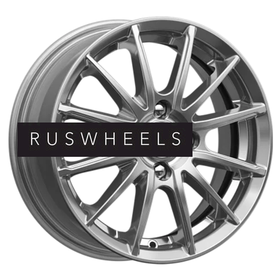 Диски КИК 5,5x14/4x100 ET40 D56,6 Квант (КС960) Дарк платинум Диски КИК 5,5x14/4x100 ET40 D56,6 Квант (КС960) Дарк платинум